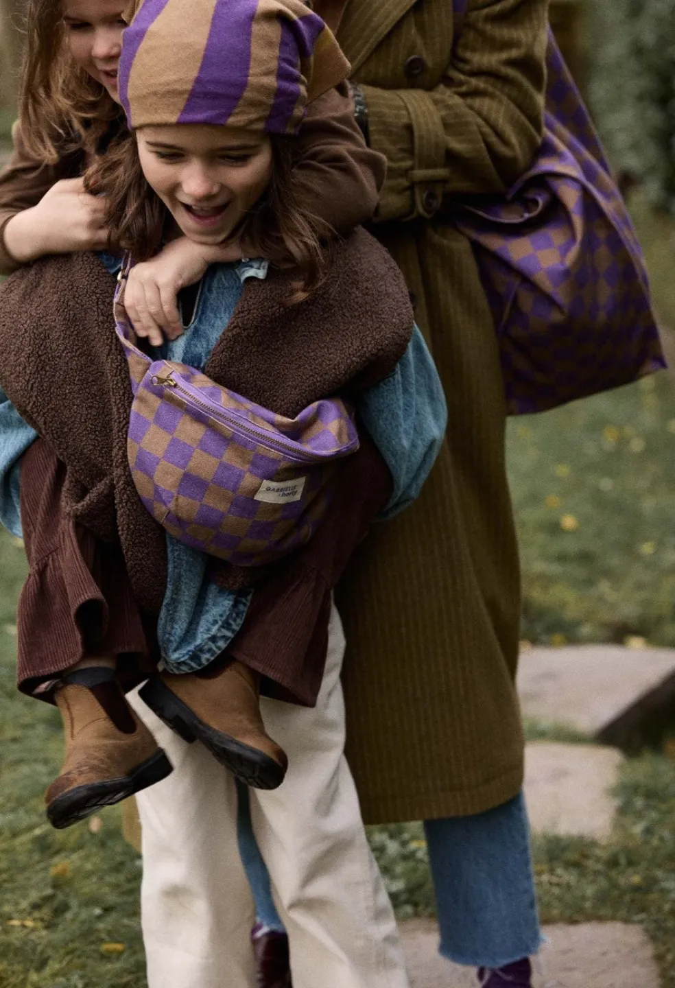 banane_enfant_vichy_horty_1.webp Banane Enfant Vichy Horty - Gabrielle x Horty