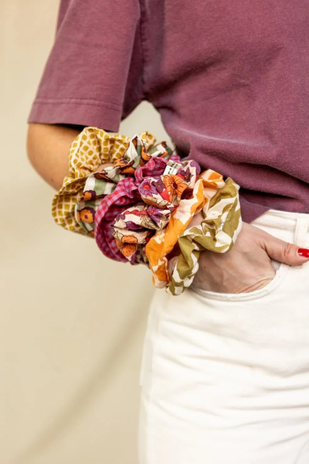 big_chouchou_manju_flora__1.webp Big Chouchou Manju Flora Bold Orange - Apaches Collections