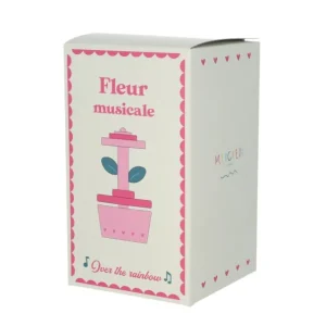 Boîte à Musique Fleur Rose - Petit Toi