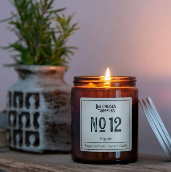 Bougie N°4 Fleur d'Oranger - Les Choses Simples