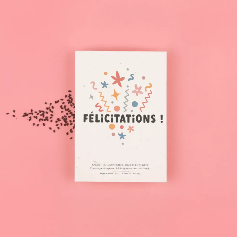 carte__planter_flicitatio_0.webp Carte à Planter Félicitations - La Fabrique à Sachets