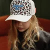 Casquette Léopard Bleu Kids - Hello Hossy