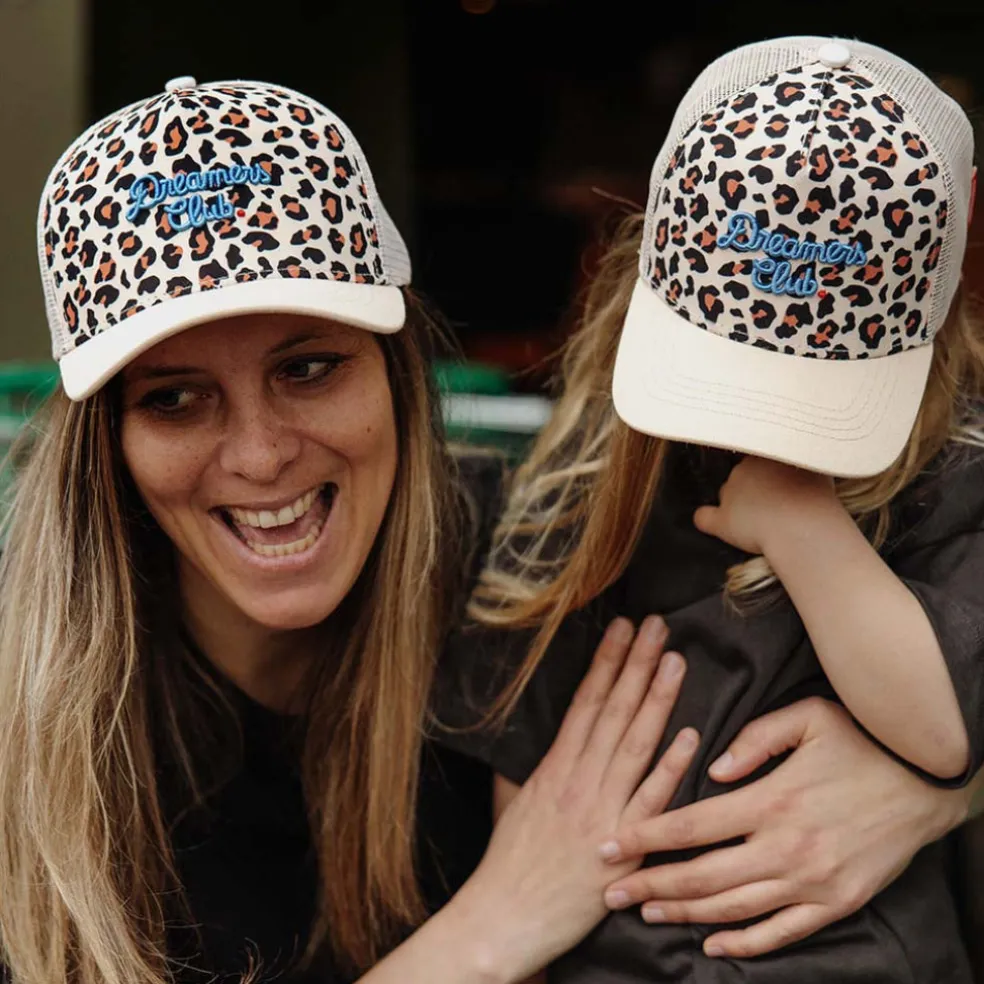casquette_mums_lopard_ble_1.webp Casquette Mums Léopard Bleu - Hello Hossy
