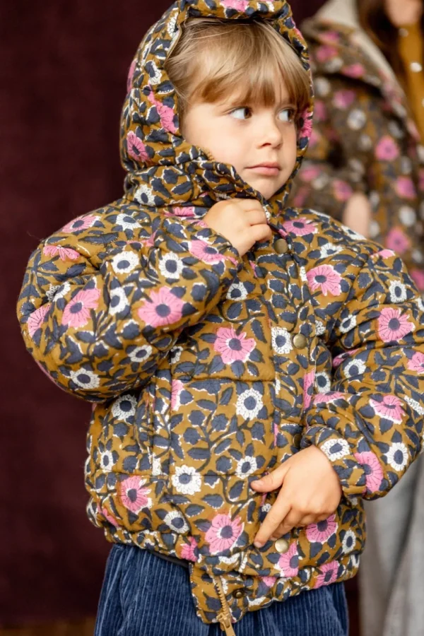 Doudoune Feli Cœur Tapenade - Apaches Collections