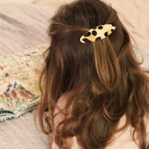 Duo Barrettes Sable & Léopard - Gentil Coquelicot