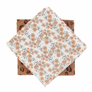 Duo Langes Bengal et Californian Poppy - Bonjour Little