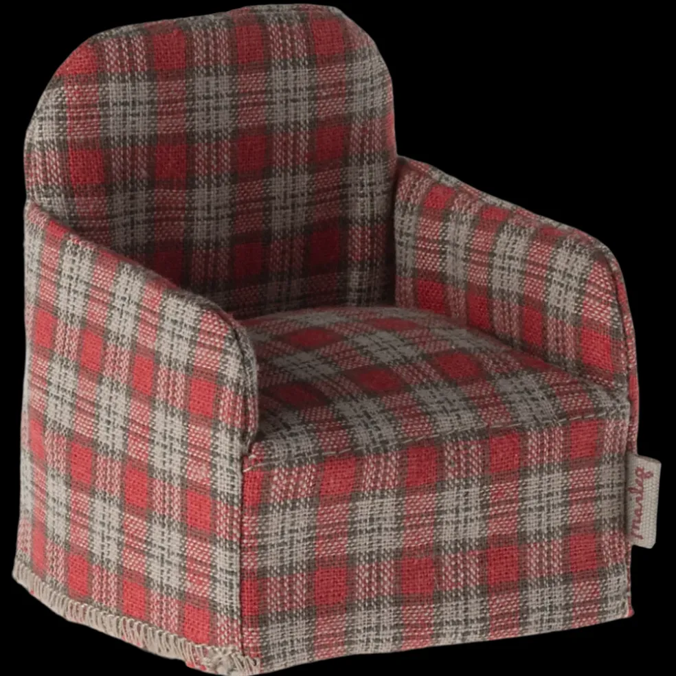 fauteuil_vichy_rouge__mai_0.webp Fauteuil Vichy Rouge - Maileg
