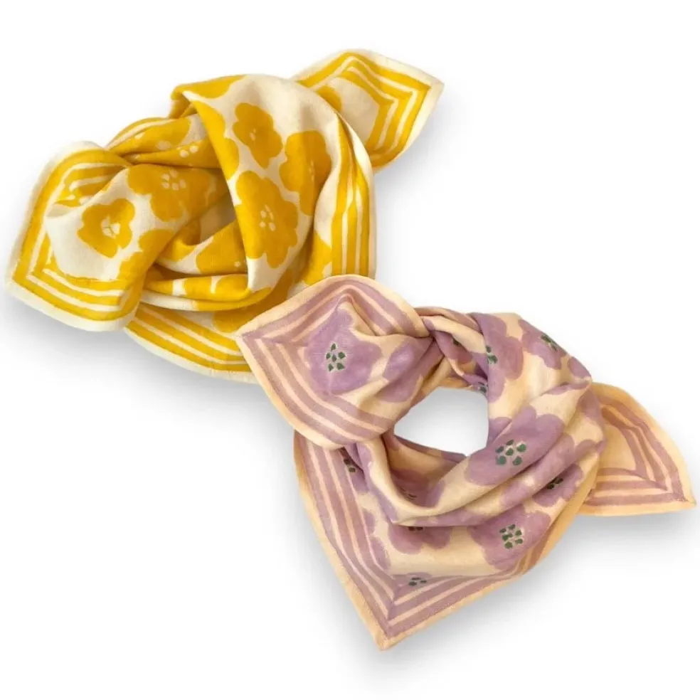 foulard_manika_flora_bold_3.webp Foulard Manika Flora Bold Citron - Apaches Collections