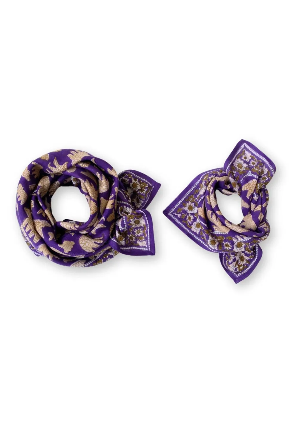 foulard_manika_ours_viole_1.webp Foulard Manika Ours Violet - Apaches Collections