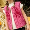 Gilet Sakaru Khadi Fuchsia - Apaches Collections