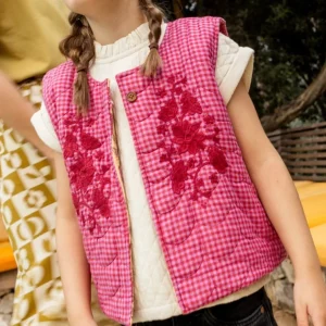 Gilet Sakaru Khadi Fuchsia - Apaches Collections