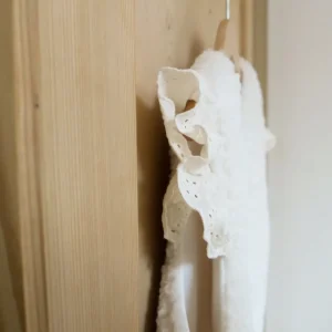 Gilet Sans Manches Sherpa Écru - Gentil Coquelicot