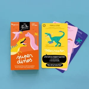 Jeu de 7 Familles Dinos - Minus