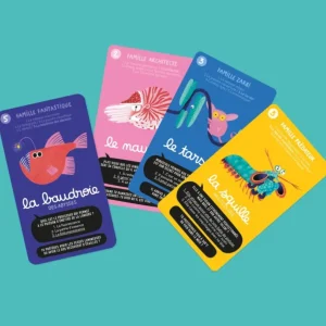 Jeu de 7 Familles Super Bestioles - Minus