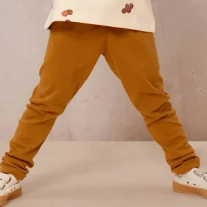 Leggings Rom Pom Marron Epicé - Studio Bohème