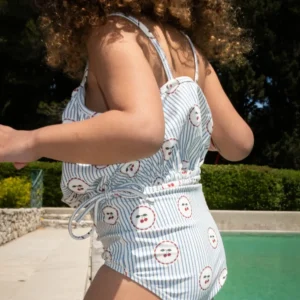 Maillot de Bain Cherry Stripe - Konges Slojd