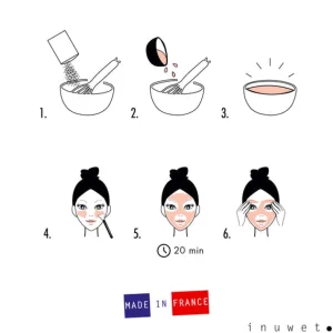 Masque en Poudre Peel-Off Monoï - Inuwet