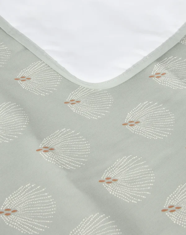 Matelas à Langer White Gasby / Anthique Green - Nobodinoz