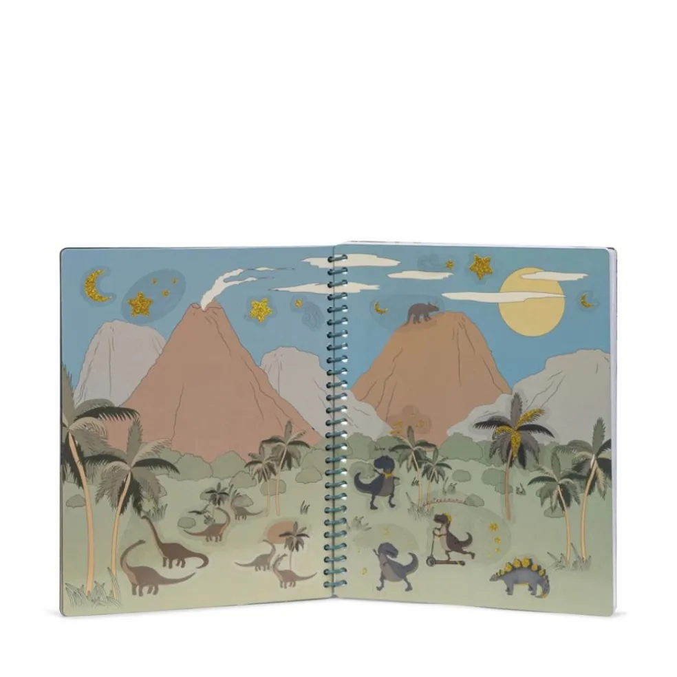 mon_carnet_dautocollants__3.webp Mon Carnet d'Autocollants Green - Konges Slojd