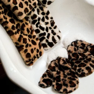 Moufles Femme Léopard - Gentil Coquelicot