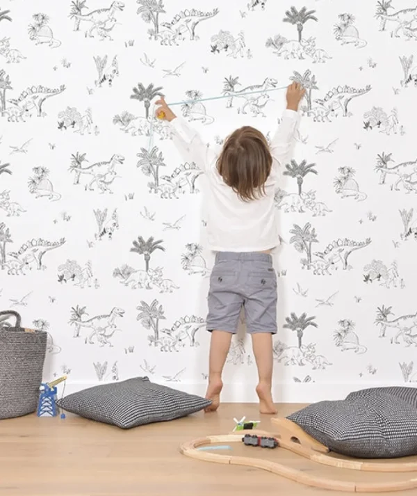 Papier Peint Dinosaures - Lilipinso