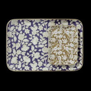 Plateau Bohème à Fleurs Tiny Curry - Bonheur du Jour