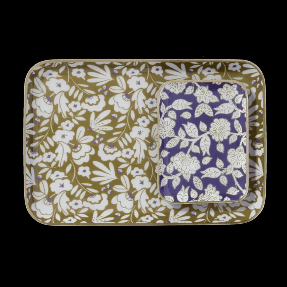 plateau_bohme__fleurs_tin_3.webp Plateau Bohème à Fleurs Tiny Violine - Bonheur du Jour