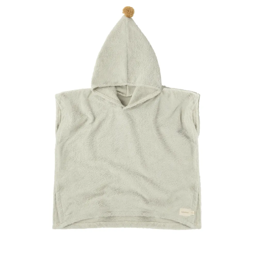 poncho_de_bain_sage_green_1.webp Poncho de Bain Sage Green - Nobodinoz