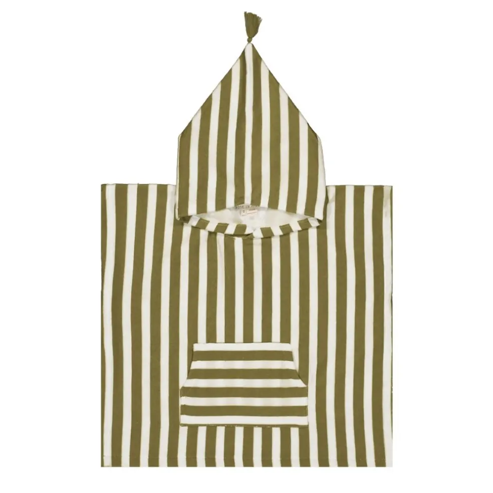 poncho_suzon_ray_kaki__ro_1.webp Poncho Suzon Rayé Kaki - Rose In April