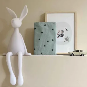 Protège Carnet de Santé Chloé Bleu Ciel - Rose In April