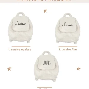 Sac à Dos Personnalisable Moumoute - Oh la la Paris