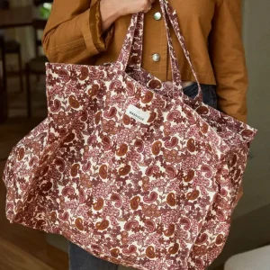 Sac Week-End Arabesque Bordeaux - Gabrielle Paris