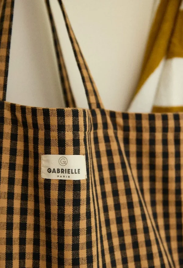 Sac Week-End Vichy Café - Gabrielle Paris