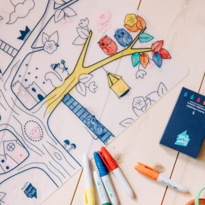 Set Silicone à Colorier Arbre Magique - Super Petit