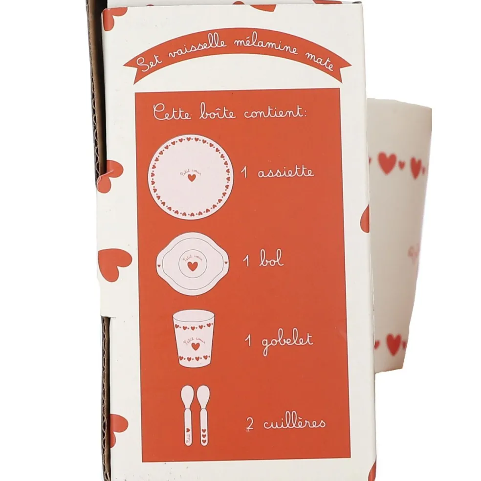 set_vaisselle_curs_rouges_2.webp Set Vaisselle Cœurs Rouges - Petit Toi