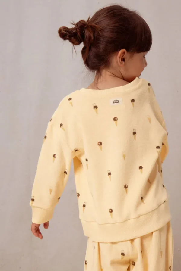 Sweat Shirt Bart Vanille Glaces - Studio Bohème