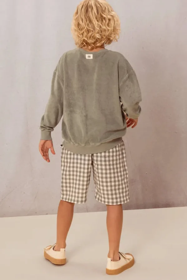 Sweat Shirt Bart Vert de Gris - Studio Bohème