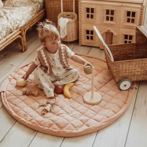 Tapis Eveil et Sac à Langer Soft Fleurs - Play and Go