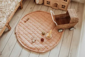 Tapis Eveil et Sac à Langer Soft Fleurs - Play and Go